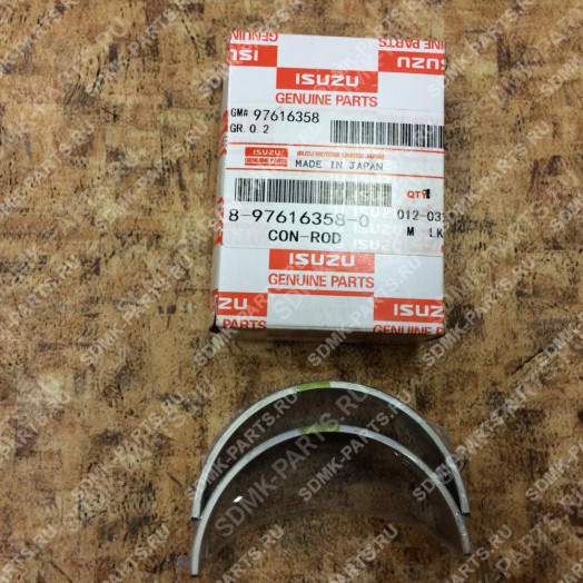 Вкладыш шатунный (зеленые) HITACHI ZX330 8976163580